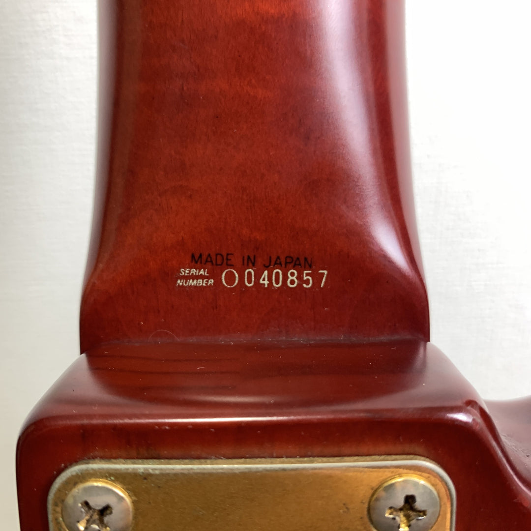 1993-1994 Fender Japan JBG-70 Jazz Bass Satin Red Gold Hardware MIJ Fujigen