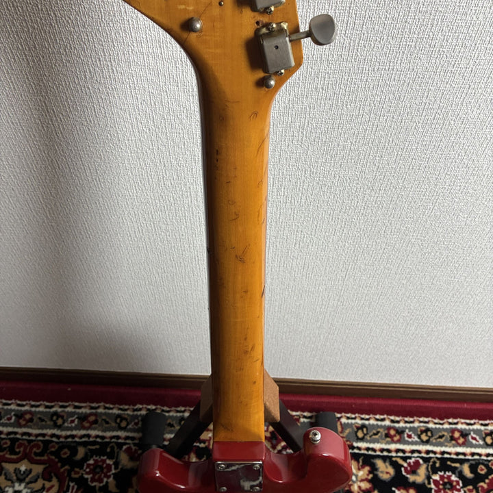1960s Guyatone LG-85T Red Vintage Bizarre Electric Guitar MIJ Japan w/ Vibrato