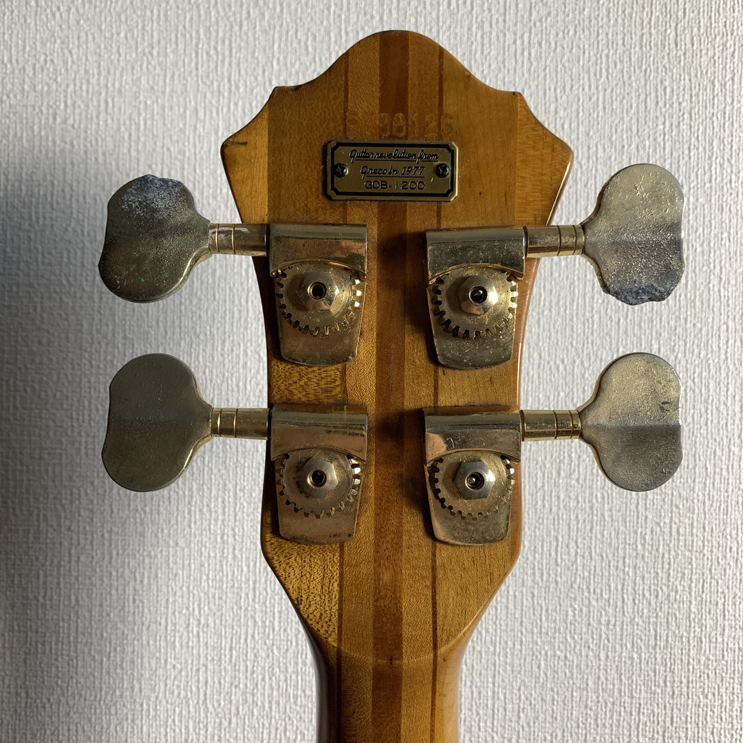 Greco Speed Way GOB1200 Neck-Through Natural Bass Guitar 1978 MIJ