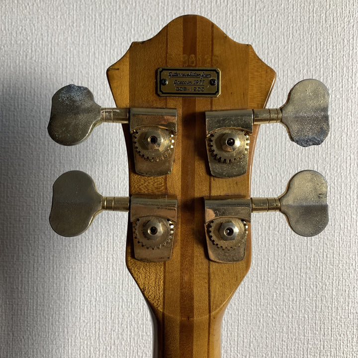 Greco Speed Way GOB1200 Neck-Through Natural Bass Guitar 1978 MIJ