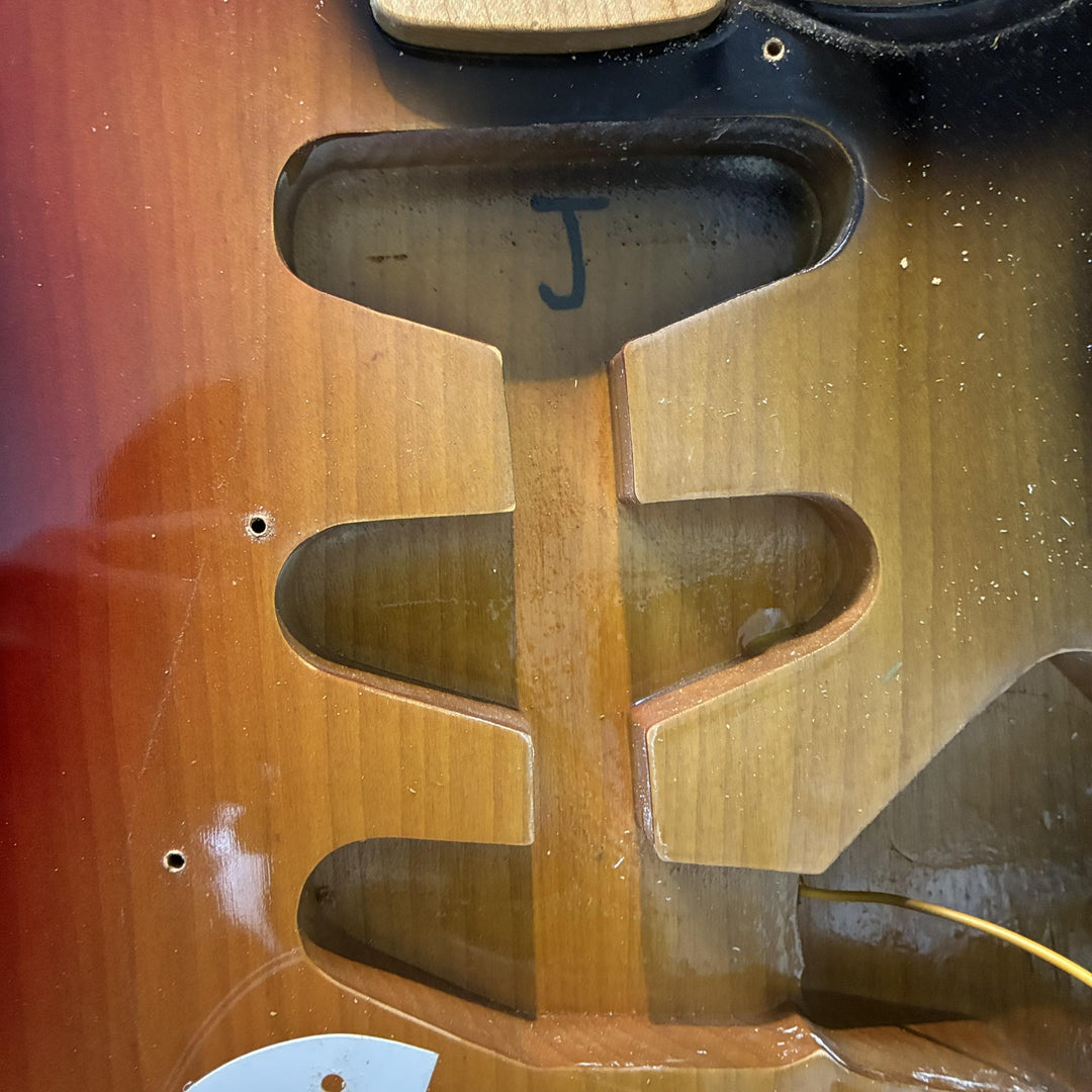 1977-81 Fernandes FST Stone Logo Stratocaster Type 3TS Maple Large Headstock MIJ