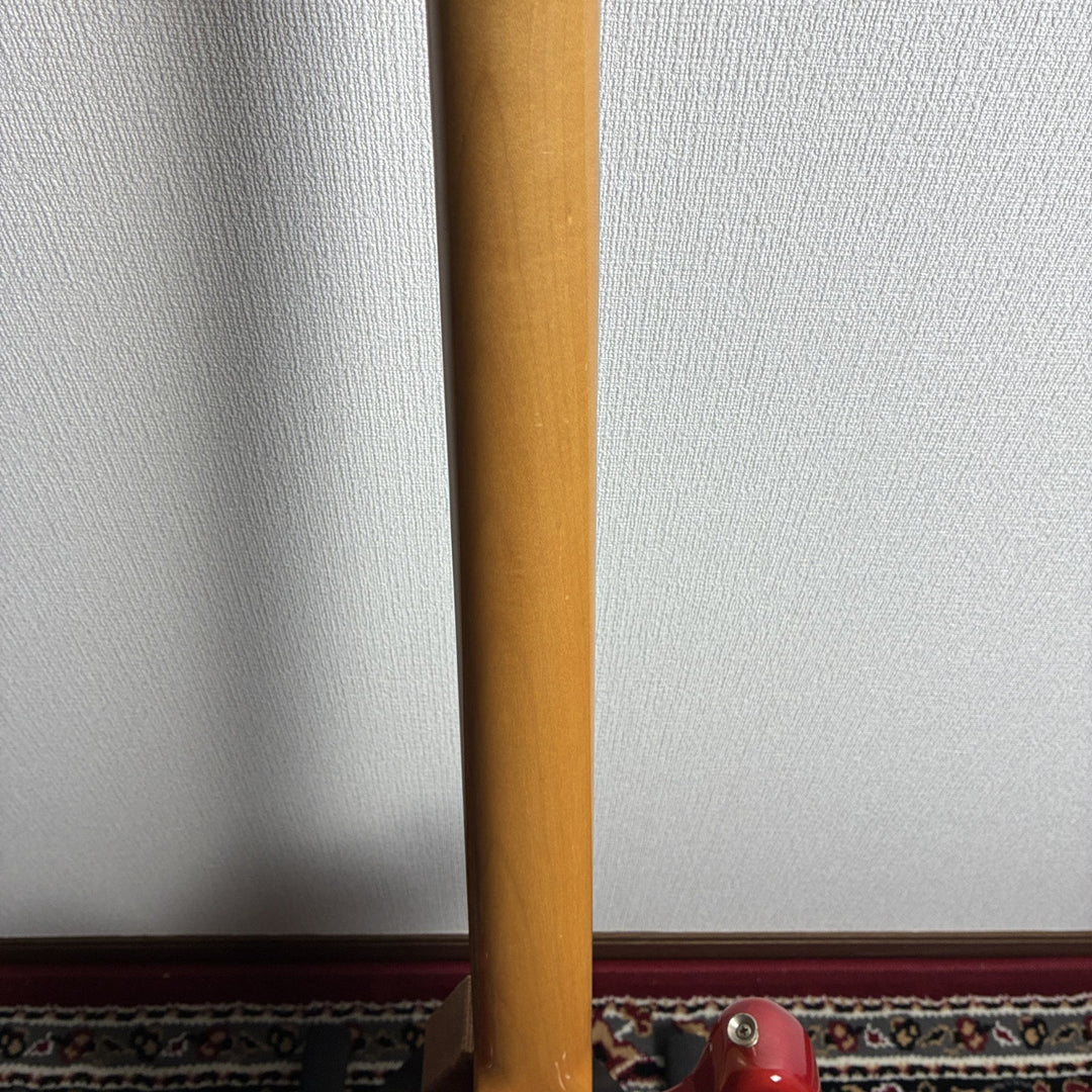 1987-88 Fender Japan Pro Feel Jazz Bass JBR-80R Trans Red MIJ Fujigen G-Serial