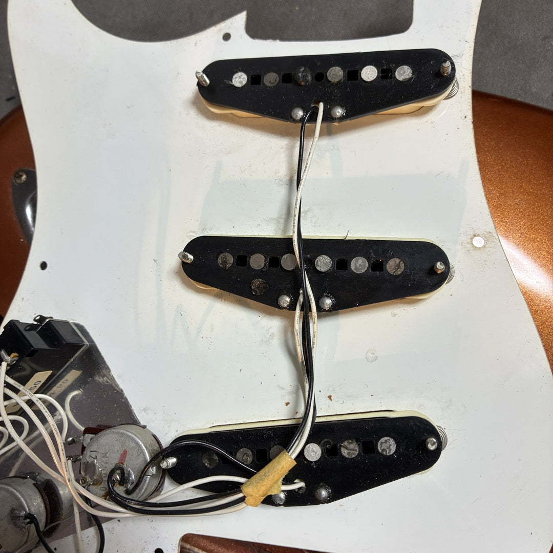 1989-1990 Fender Japan ST-500VM Stratocaster Copper Metallic 22-Fret MIJ Fujigen