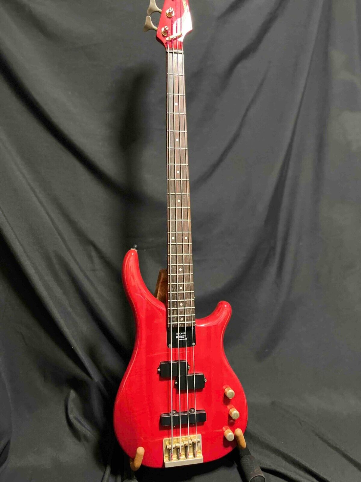 Fernandes FRB-55 Made in Japan 32" Medium Scale - Red Revolver Electric Bass