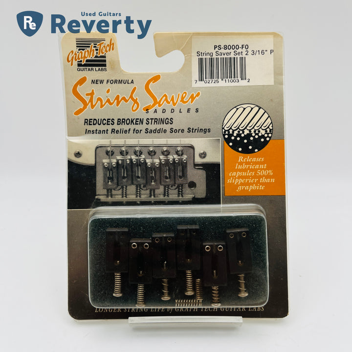 Graph Tech Electric Guitar String Saver Saddles PS-8000-F0 Unopened