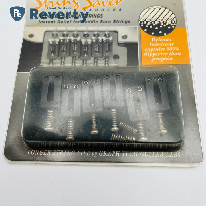 Graph Tech Electric Guitar String Saver Saddles PS-8000-F0 Unopened