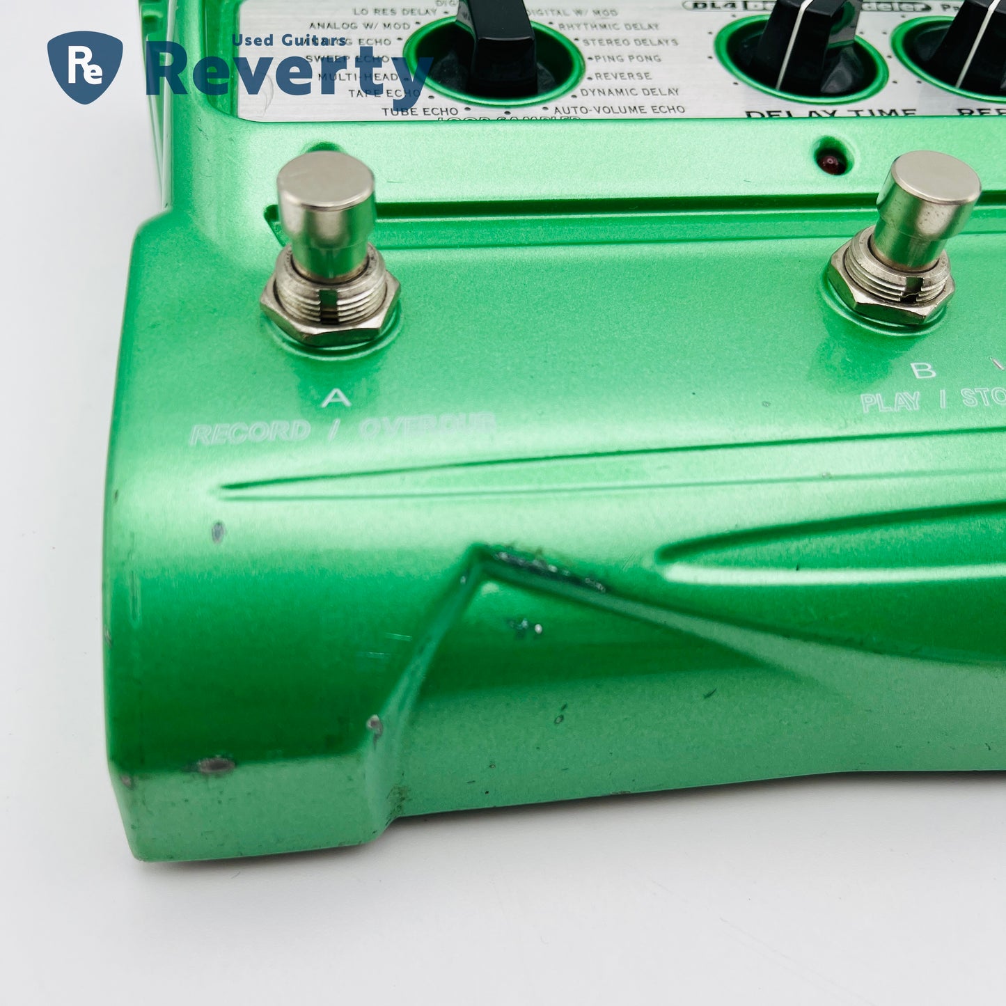 LINE6 DL4 Stompbox Delay Modeler Guitar Effect Pedal w/Power cord Used