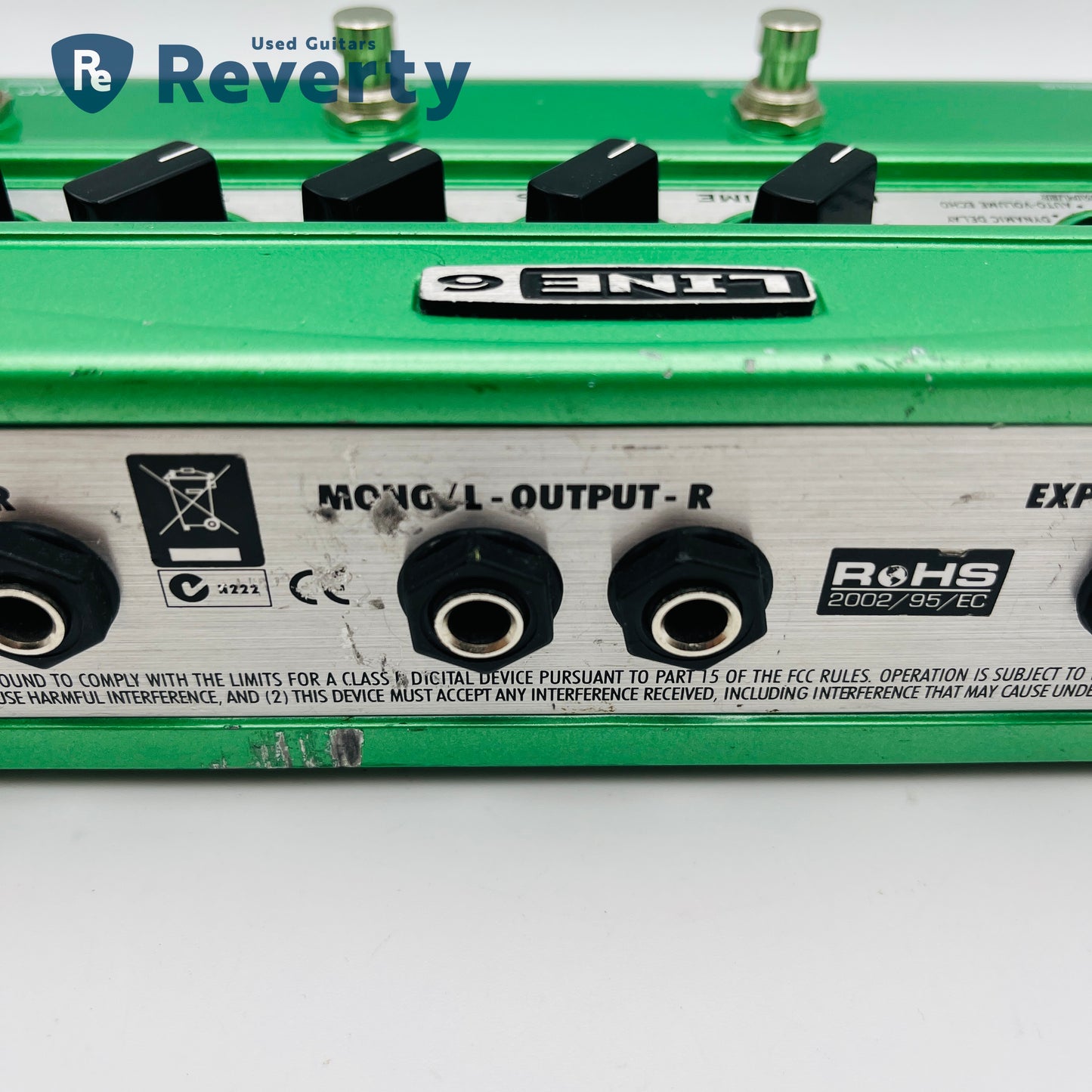 LINE6 DL4 Stompbox Delay Modeler Guitar Effect Pedal w/Power cord Used