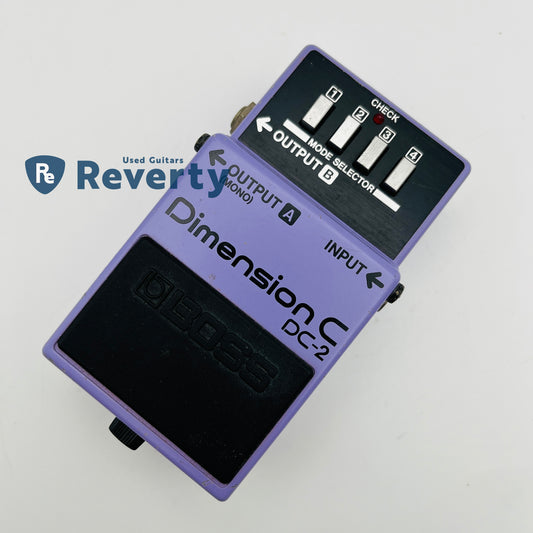 Boss DC-2 Dimension C Made in Japan Guitar Effect Pedal Used