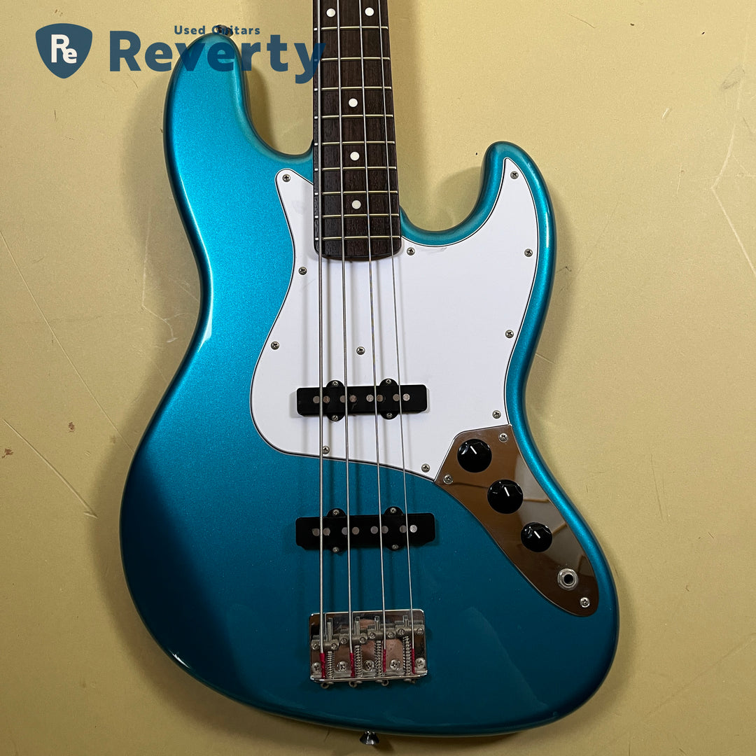 Coolz ZJB-1R Blue Metallic Jazz Bass Made In Japan Fujigen 2013 Used