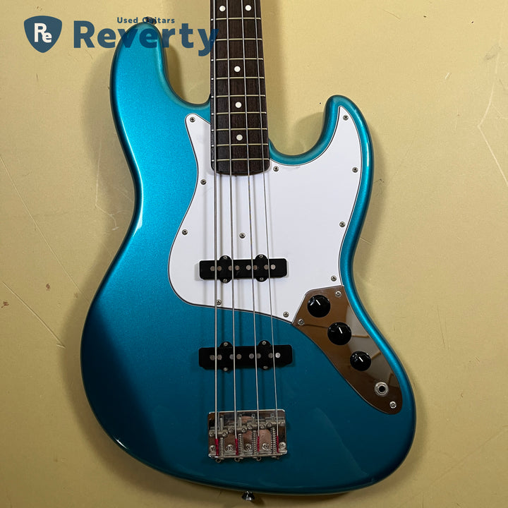 Coolz ZJB-1R Blue Metallic Jazz Bass Made In Japan Fujigen 2013 Used