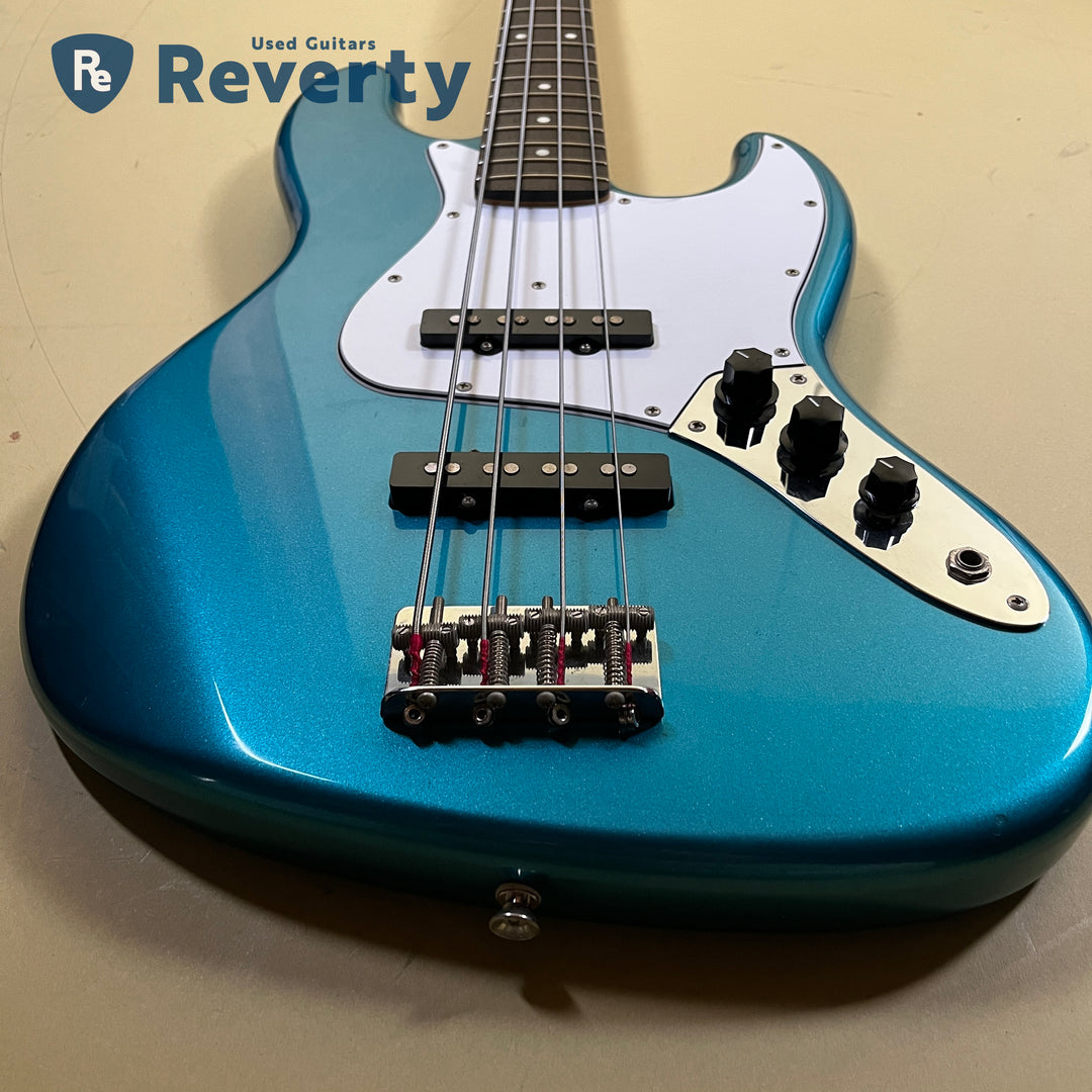 Coolz ZJB-1R Blue Metallic Jazz Bass Made In Japan Fujigen 2013 Used