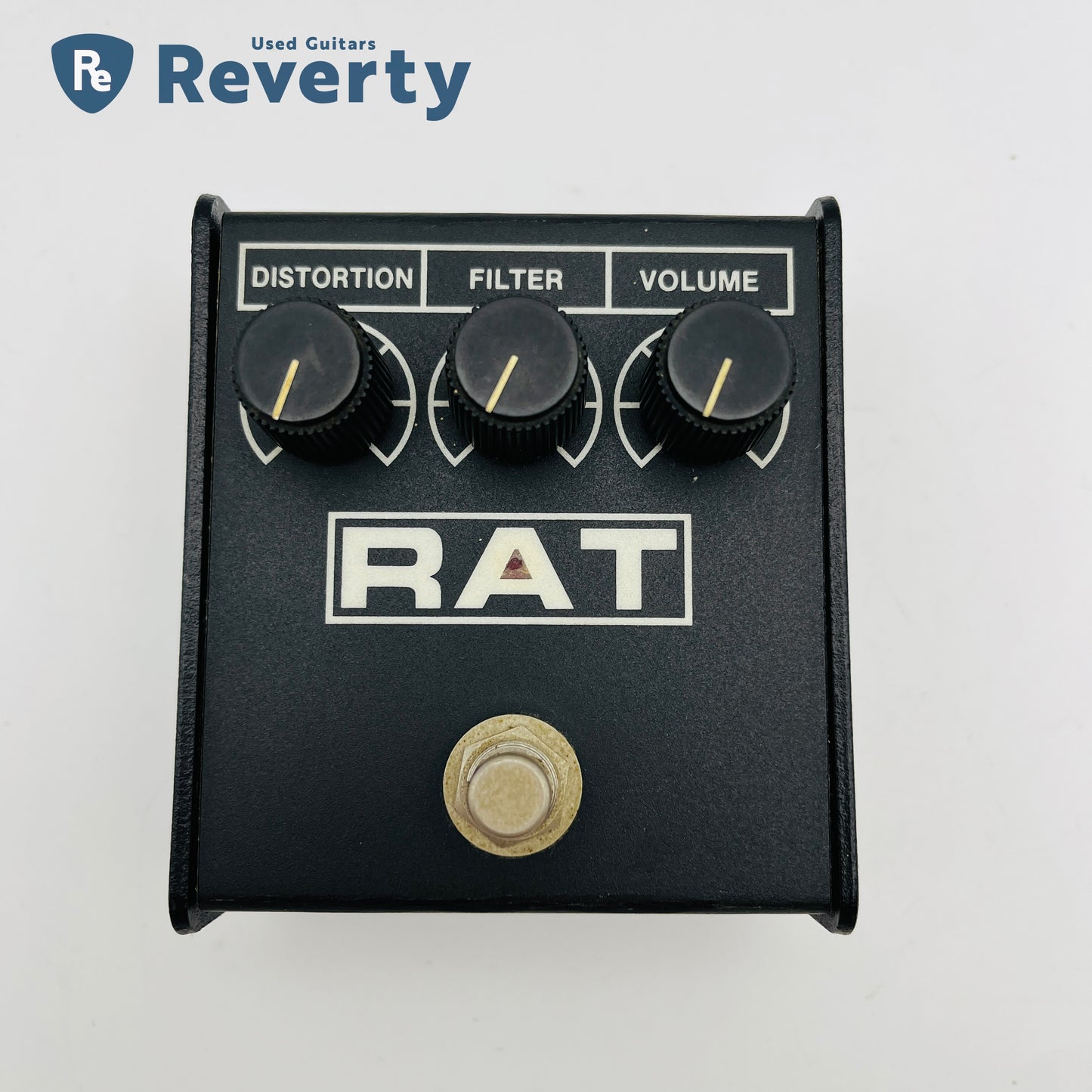 Proco RAT2 Distortion Flat top 1998 Made in USA Guitar Effect Pedal Used