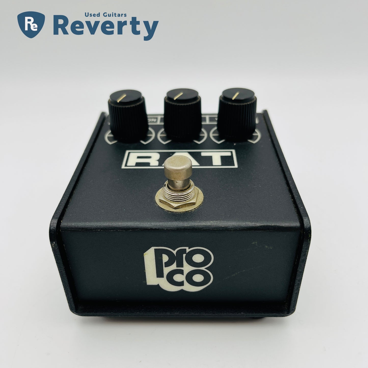 Proco RAT2 Distortion Flat top 1998 Made in USA Guitar Effect Pedal Used