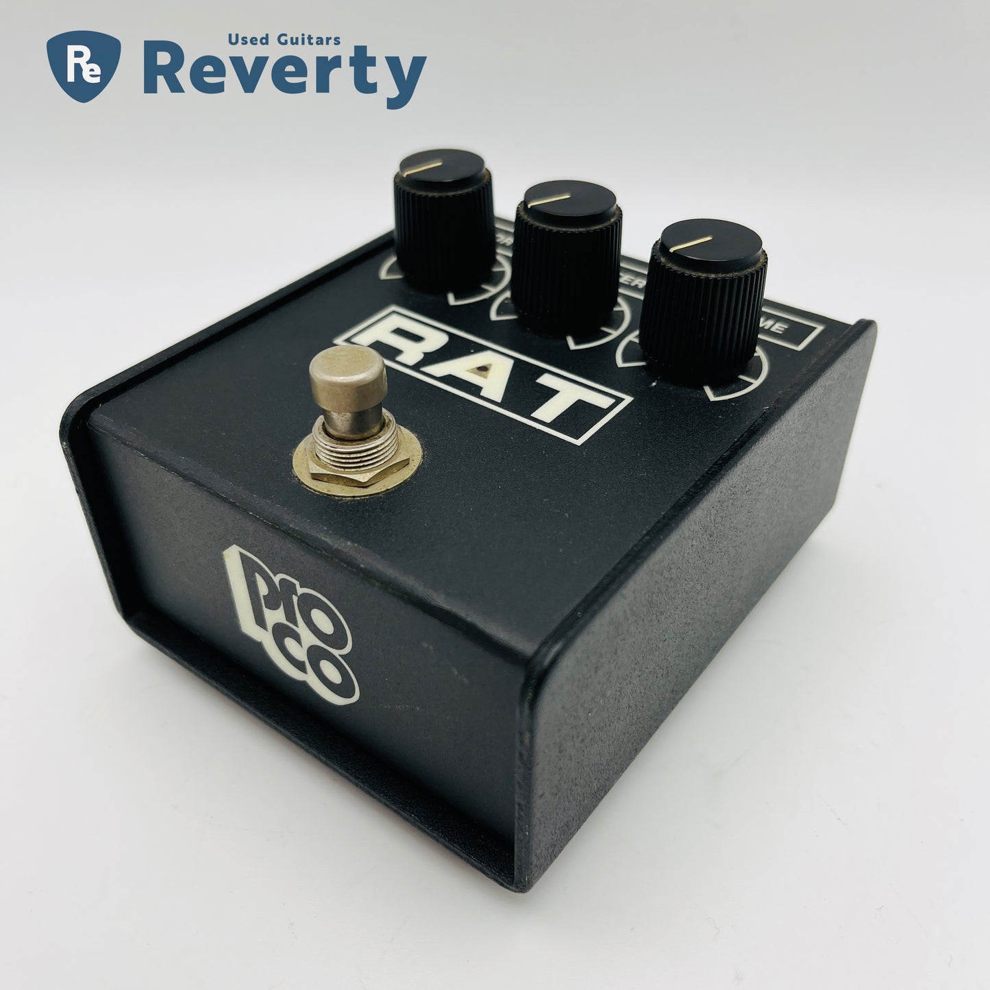 Proco RAT2 Distortion Flat top 1998 Made in USA Guitar Effect Pedal Used