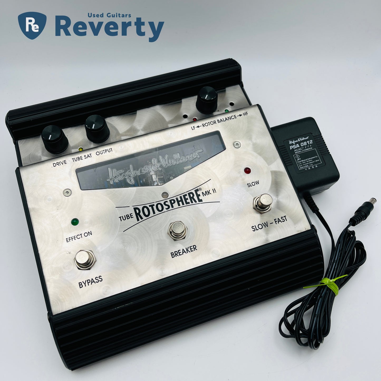 Hughes & Kettner Tube Rotosphere MKII Guitar Effect Pedal w/Power supply