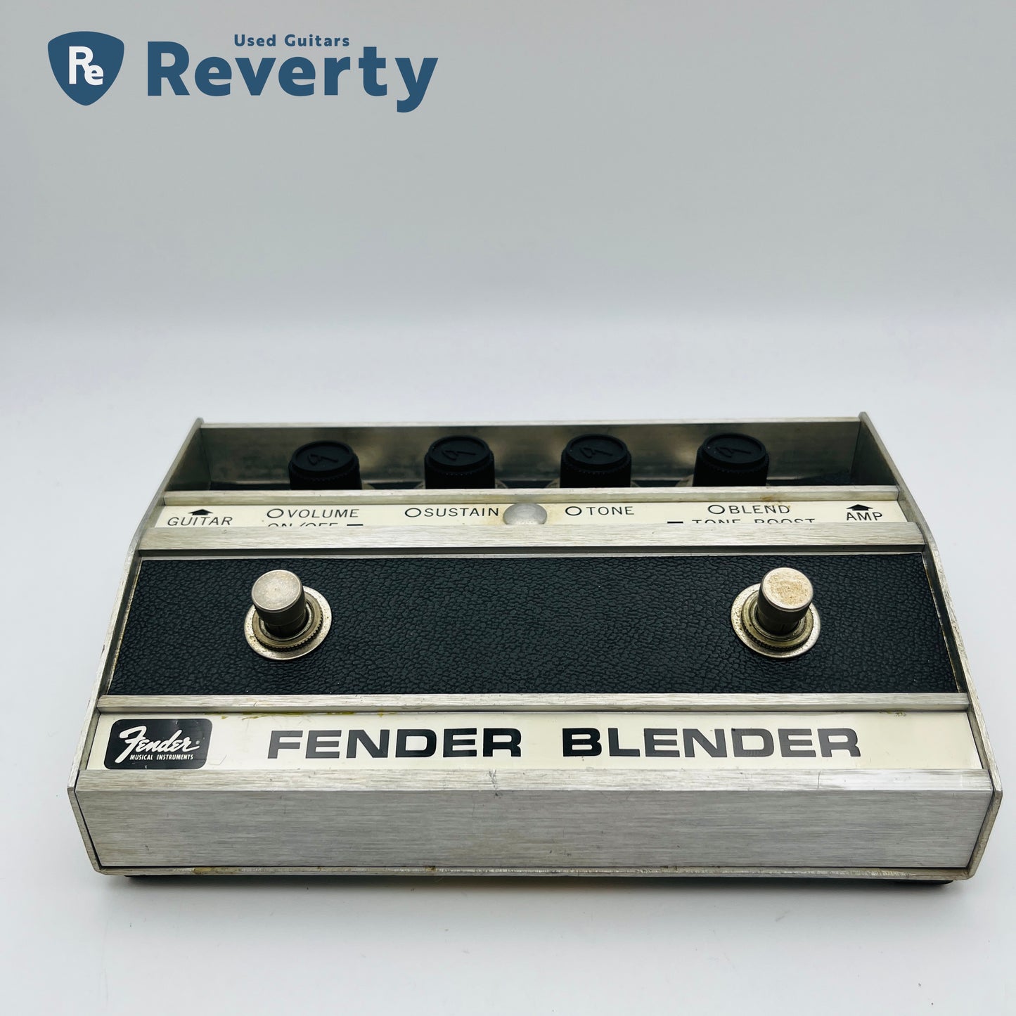 Fender Blender Fuzz 1975 Vintage Guitar Effect Pedal Original w/Manual
