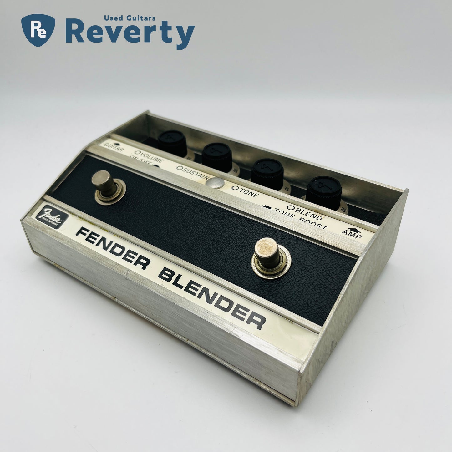 Fender Blender Fuzz 1975 Vintage Guitar Effect Pedal Original w/Manual