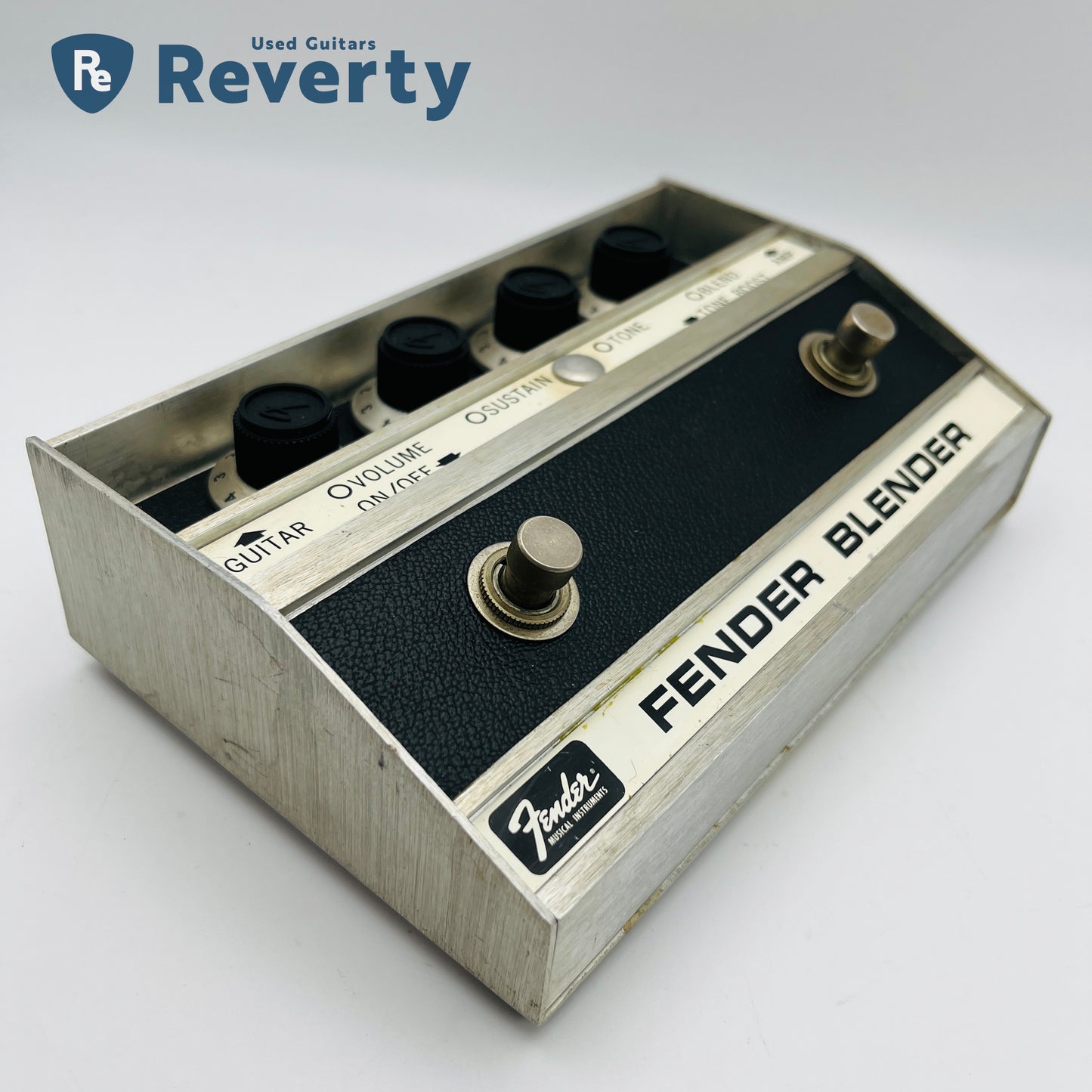 Fender Blender Fuzz 1975 Vintage Guitar Effect Pedal Original w/Manual