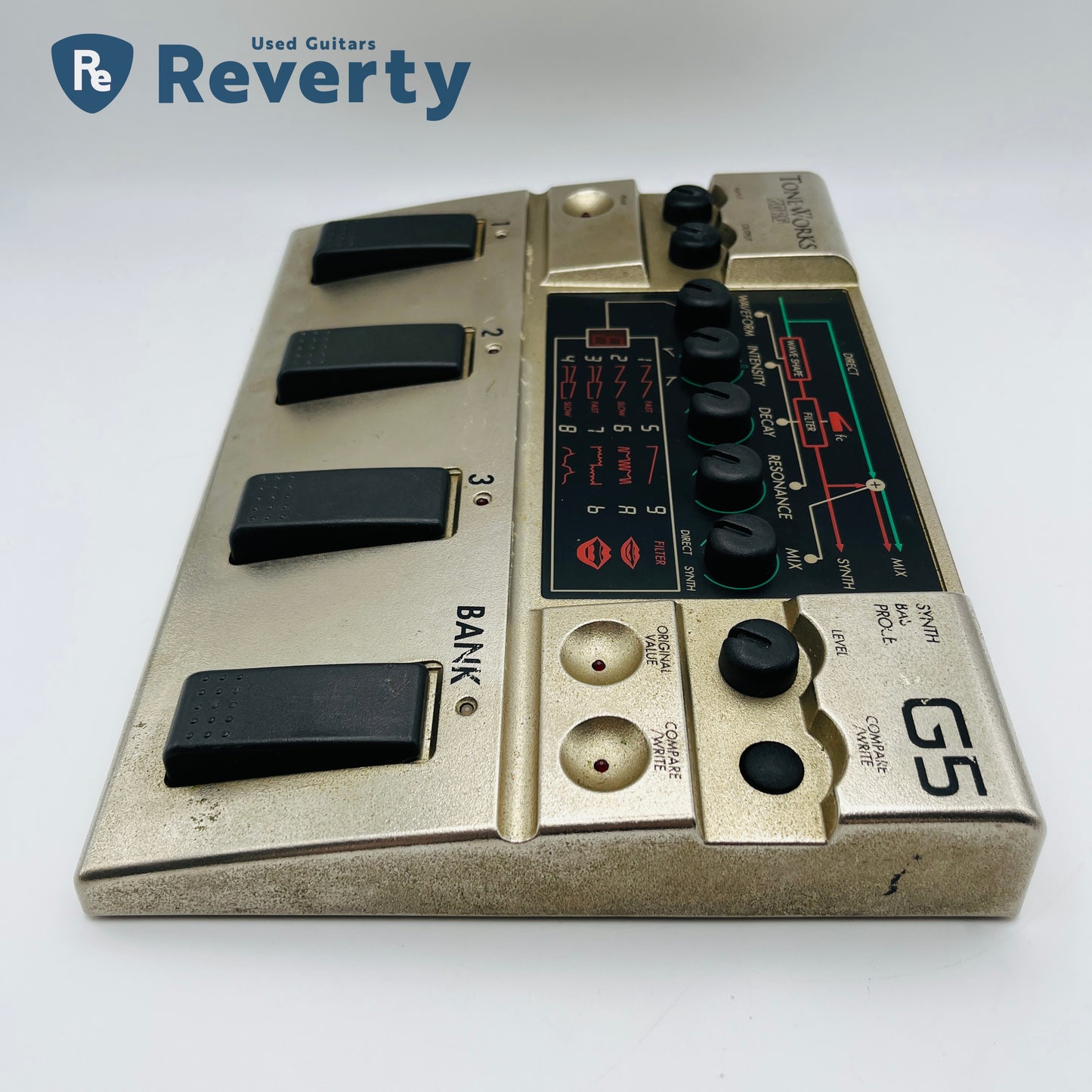 Korg Toneworks G5 Synth Bass Processor Effect Pedal Used