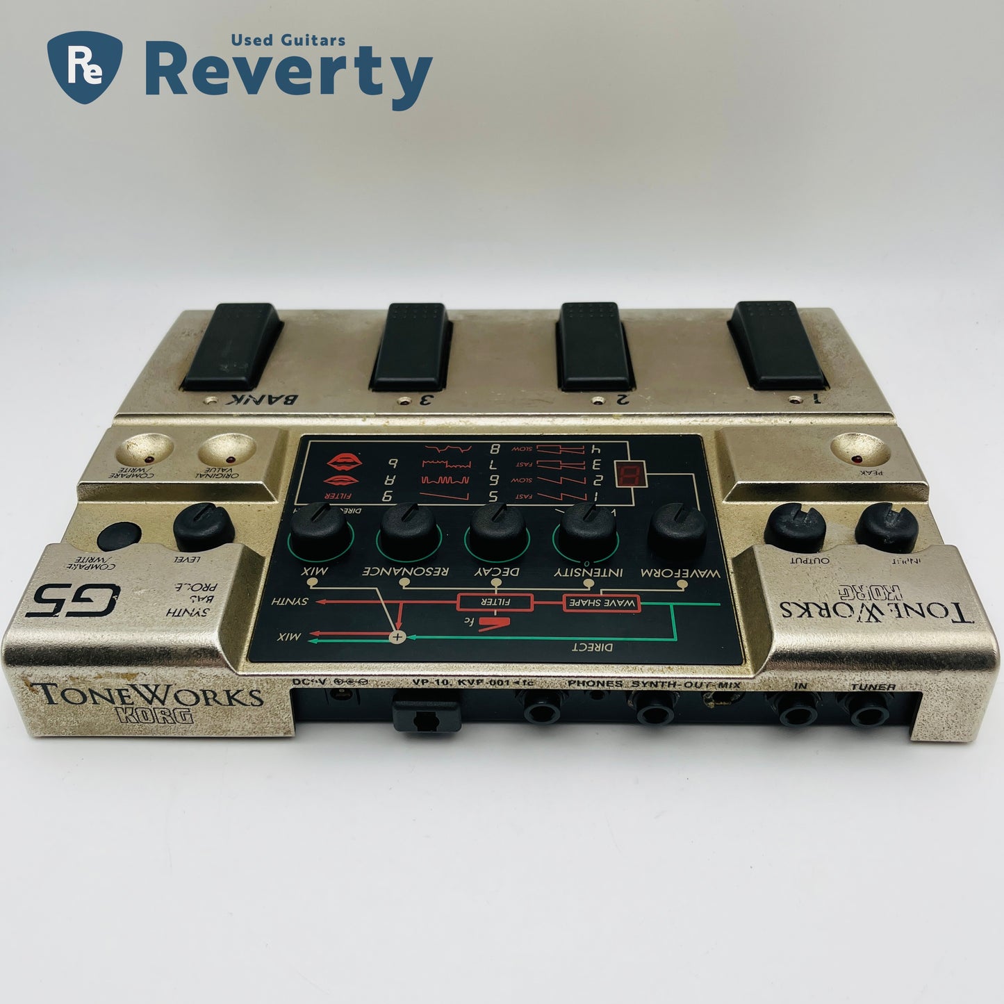 Korg Toneworks G5 Synth Bass Processor Effect Pedal Used