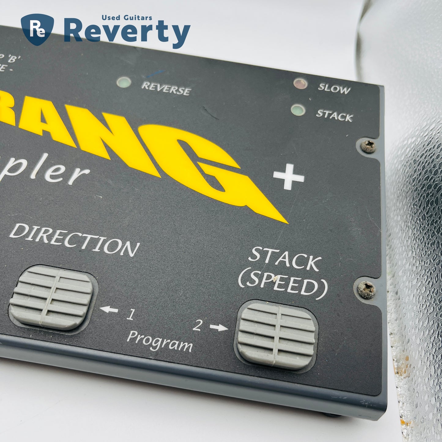 Boomerang Plus Phrase Sampler Looper Guitar Pedal w/ Power Supply