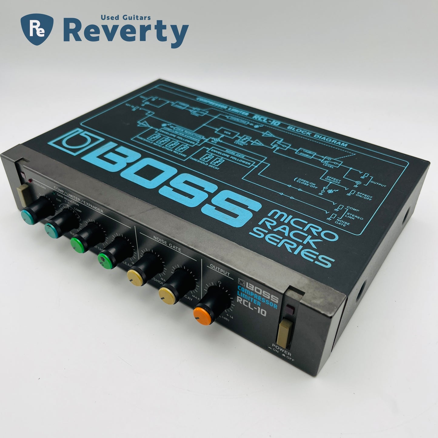 Boss RCL-10 Compressor / Limiter Harf rack mount Effect Procoessor Used