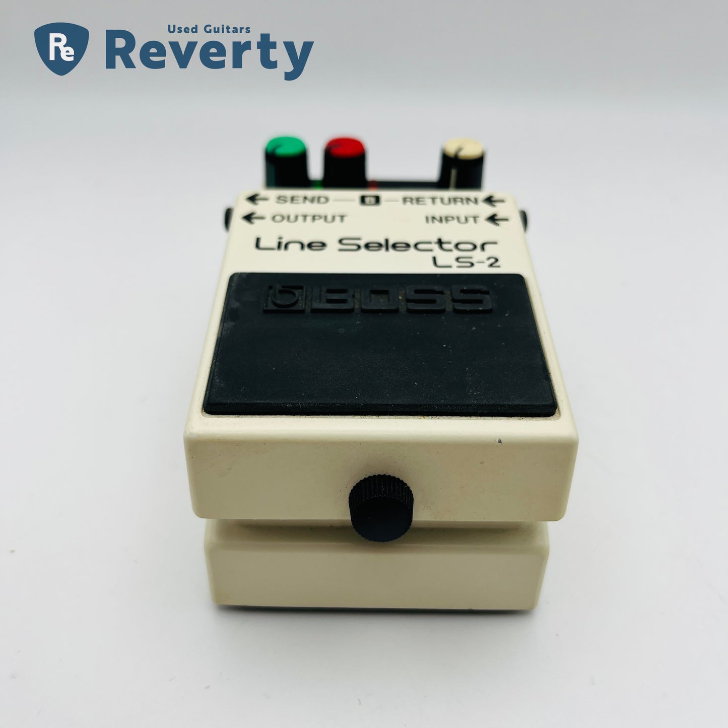 Boss LS-2 Line Selector Made in Taiwan Guitar Effect Pedal Used