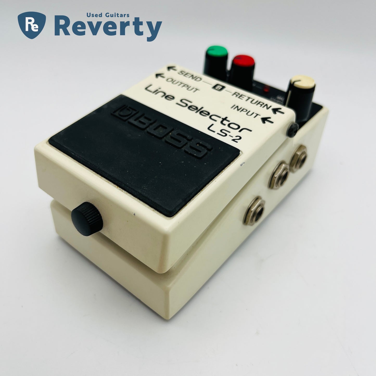 Boss LS-2 Line Selector Made in Taiwan Guitar Effect Pedal Used