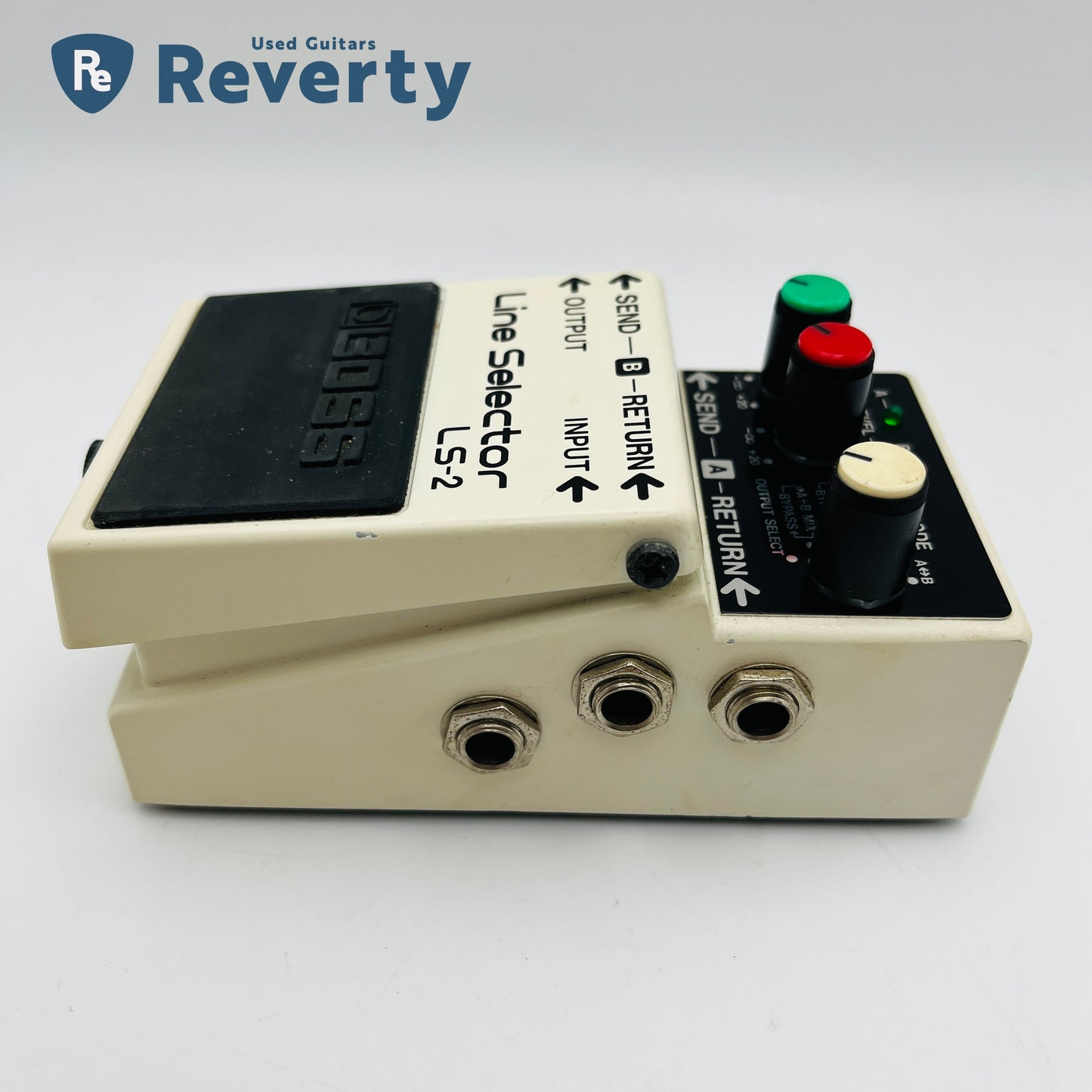 Boss LS-2 Line Selector Made in Taiwan Guitar Effect Pedal Used