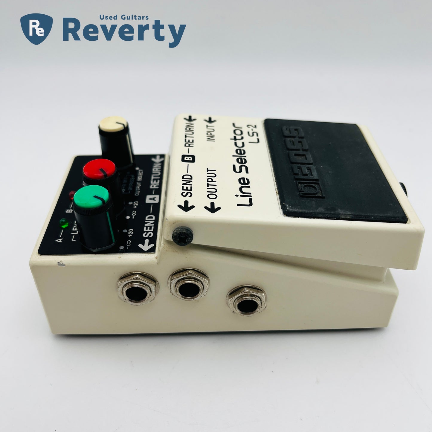 Boss LS-2 Line Selector Made in Taiwan Guitar Effect Pedal Used