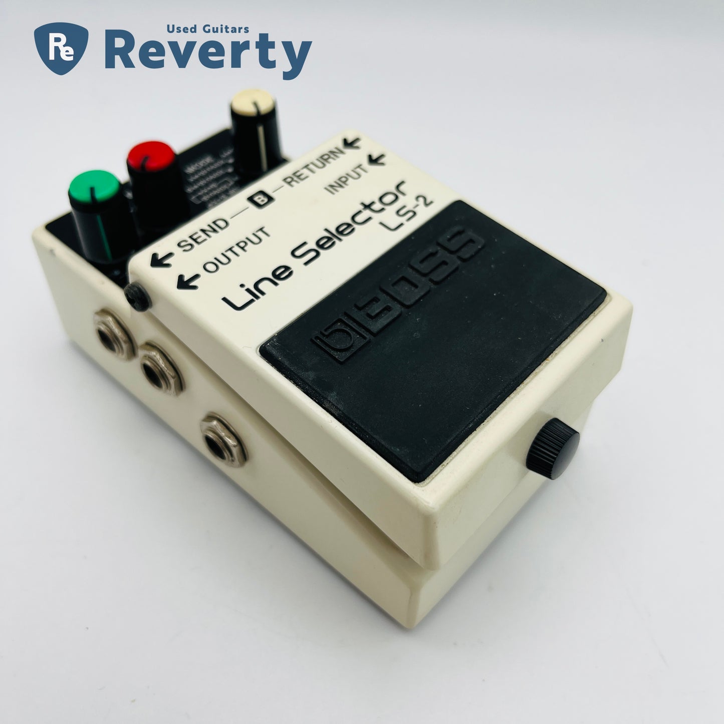 Boss LS-2 Line Selector Made in Taiwan Guitar Effect Pedal Used