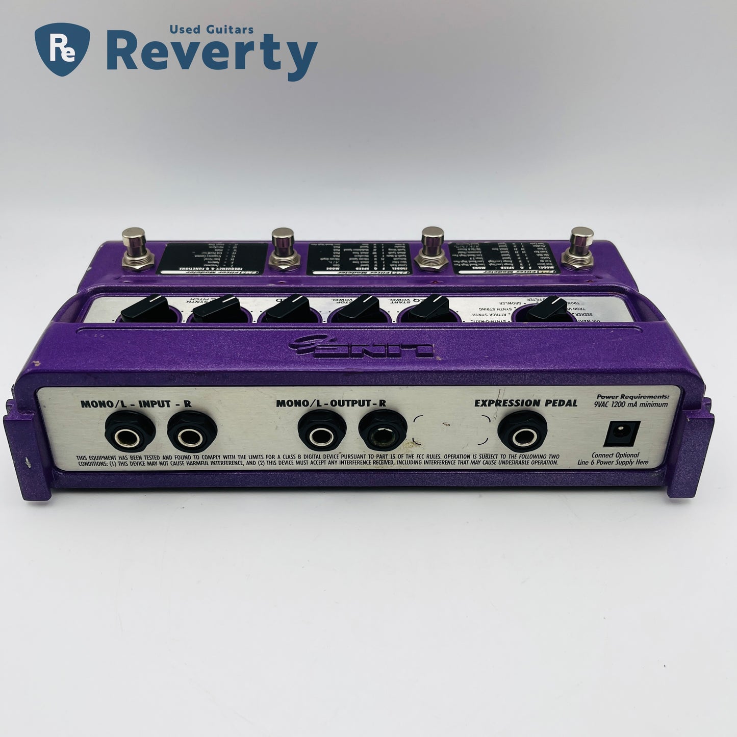 LINE6 FM4 Filter Modeler Guitar Synth Guitar Effects Pedal Used