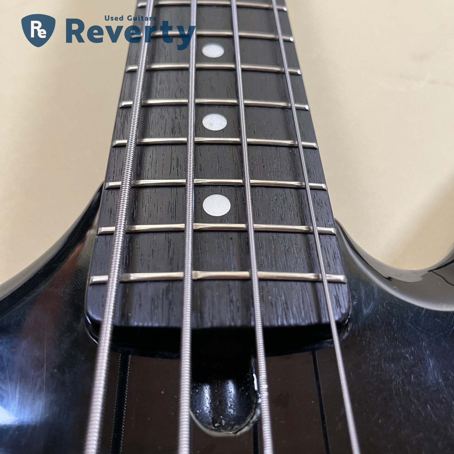 Aria Pro Ⅱ ZZB Deluxe Explorer Bass All Black Made in Japan 1984 Used