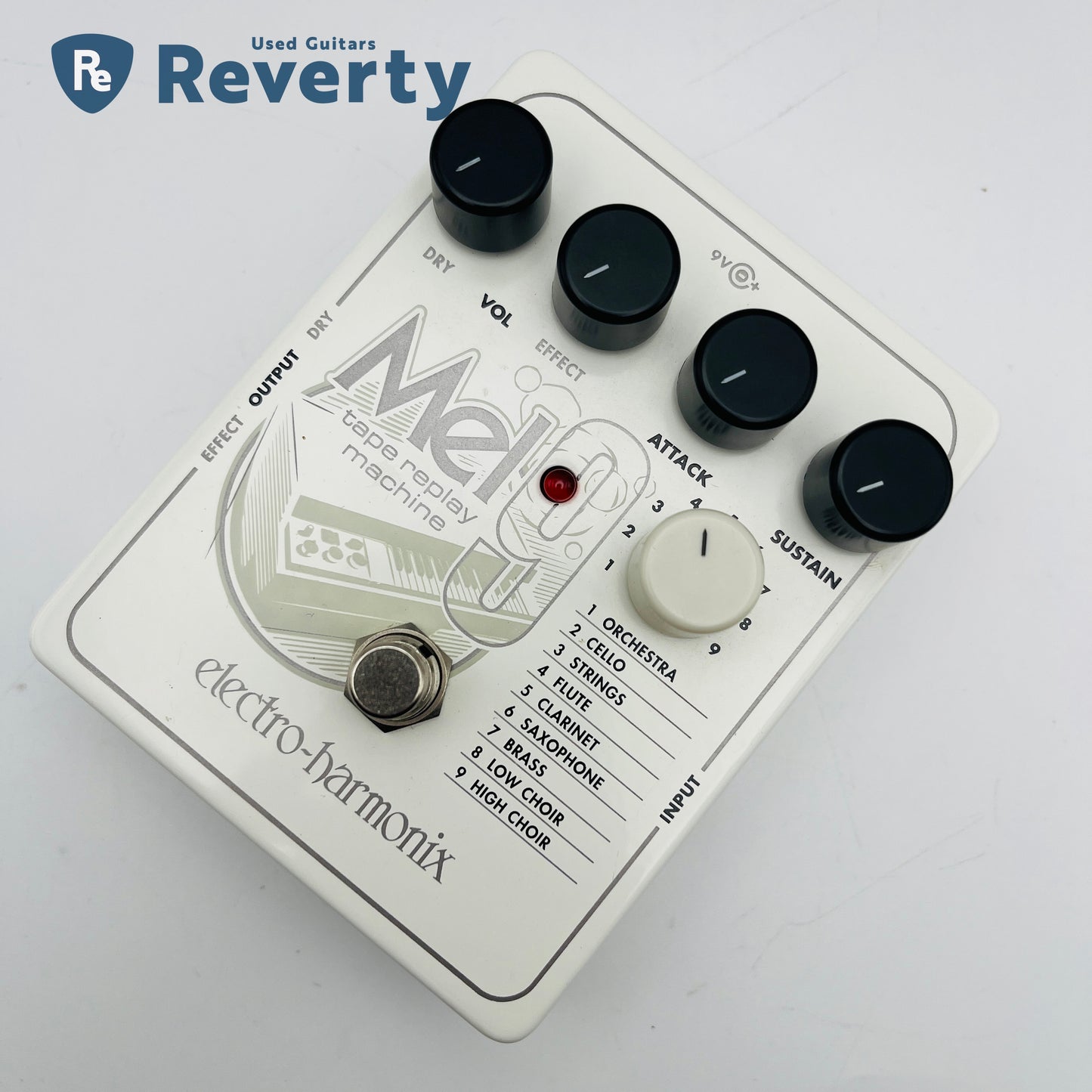 Electro-Harmonics Mel 9 Tape Replay Machine Guitar Effect Pedal Used
