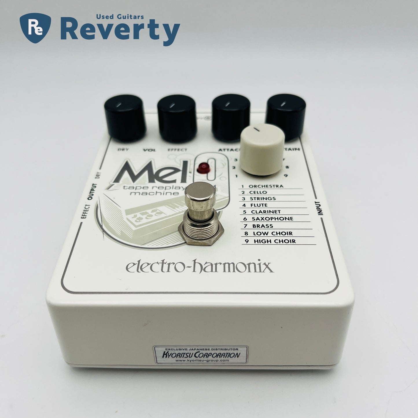 Electro-Harmonics Mel 9 Tape Replay Machine Guitar Effect Pedal Used