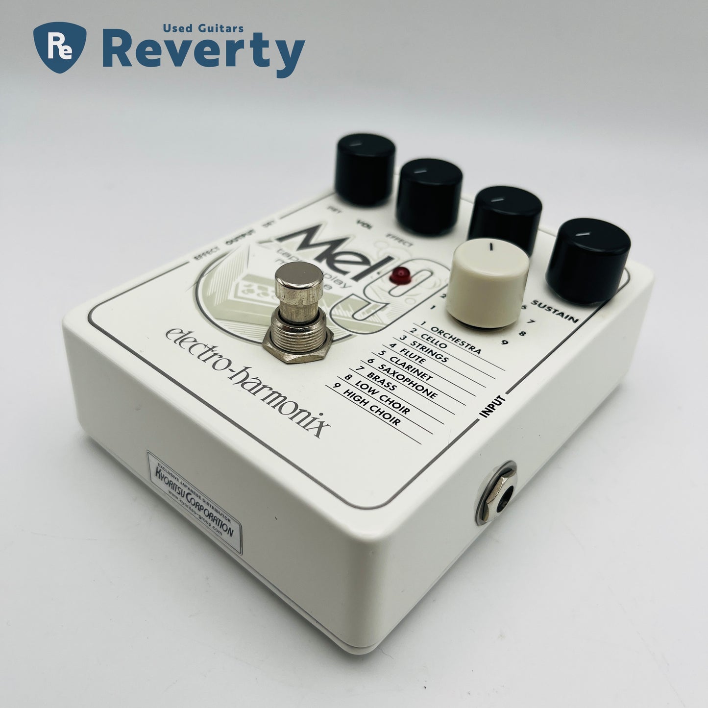 Electro-Harmonics Mel 9 Tape Replay Machine Guitar Effect Pedal Used