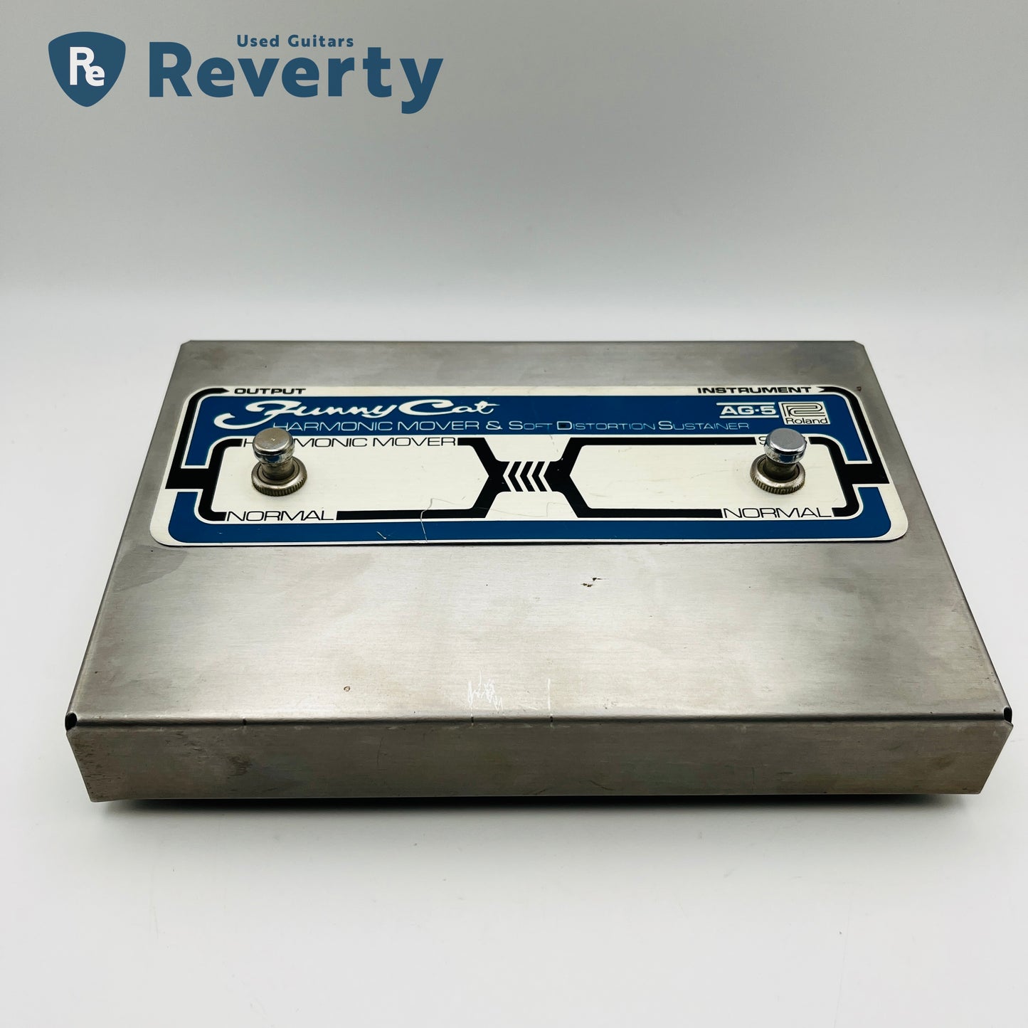 Roland AG-5 Harmonic Mover & Soft Distortion Sustainer Guitar Effect Pedal