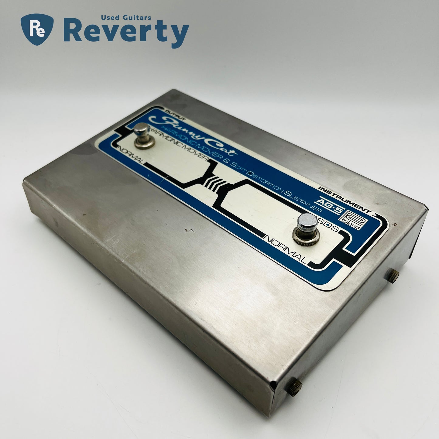 Roland AG-5 Harmonic Mover & Soft Distortion Sustainer Guitar Effect Pedal