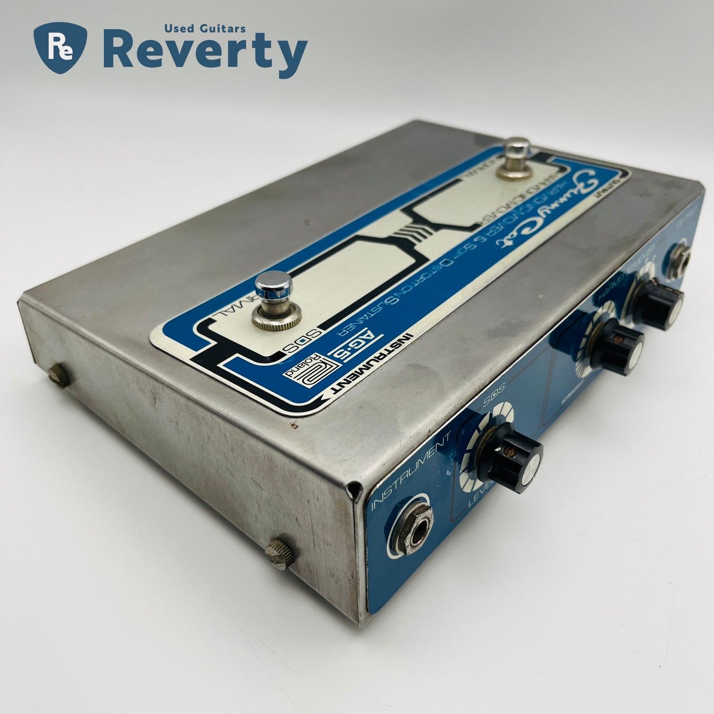 Roland AG-5 Harmonic Mover & Soft Distortion Sustainer Guitar Effect Pedal