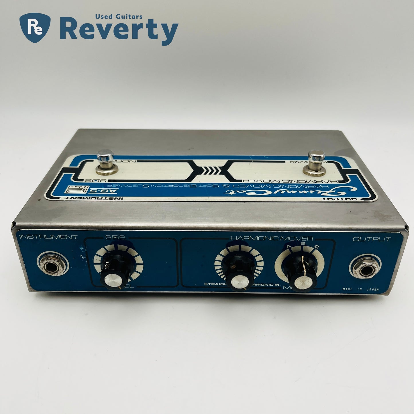 Roland AG-5 Harmonic Mover & Soft Distortion Sustainer Guitar Effect Pedal