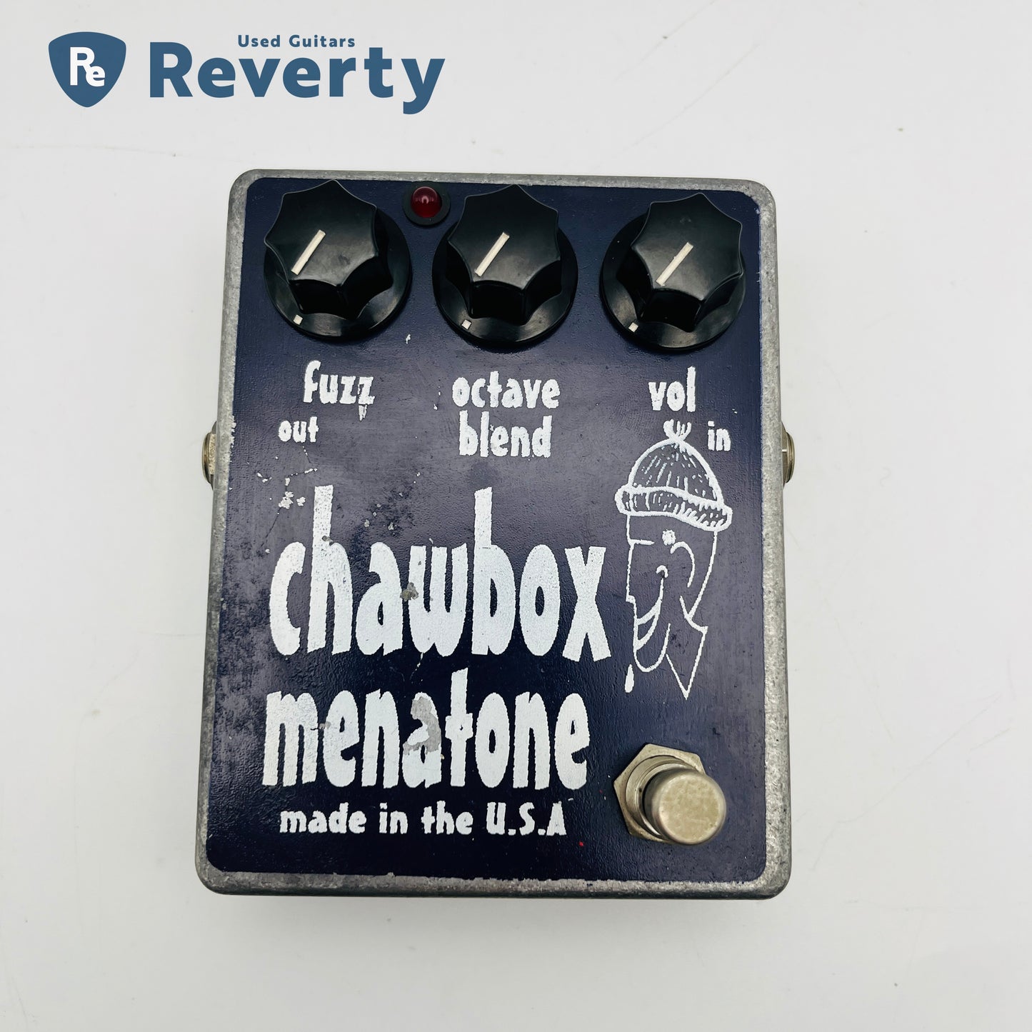 Menatone Chawbox 1999 Octave Fuzz Guitar Effect Pedal Made in USA Rare
