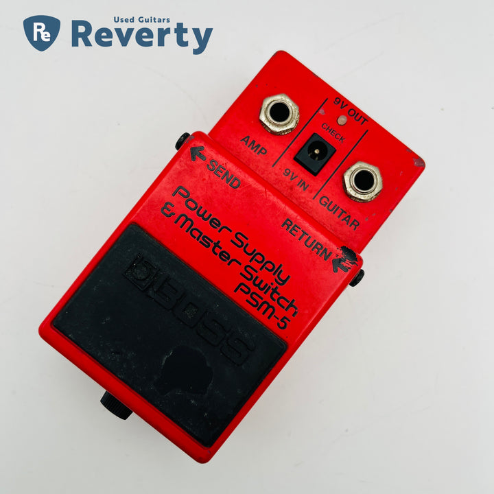 Boss PSM-5 Power Supply &amp; Master Switch Guitar Effect Pedal Used