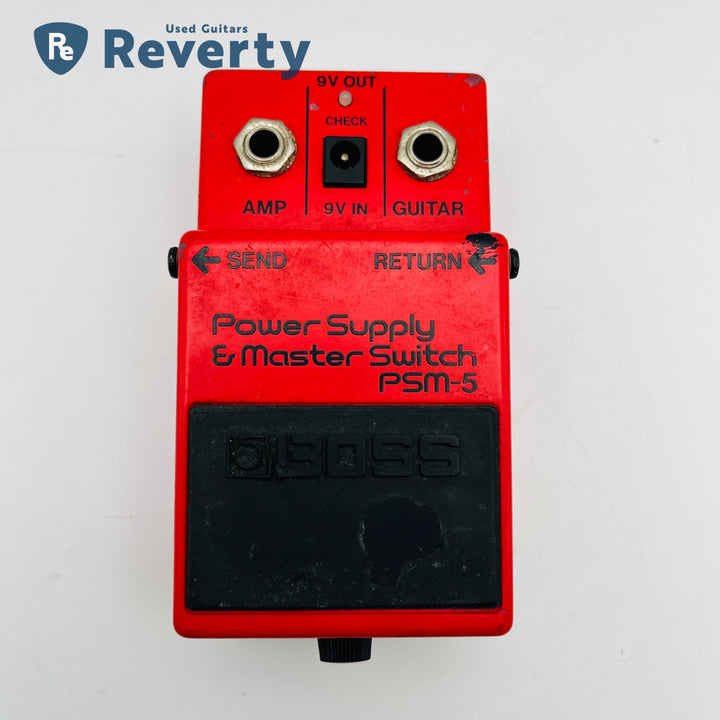 Boss PSM-5 Power Supply &amp; Master Switch Guitar Effect Pedal Used
