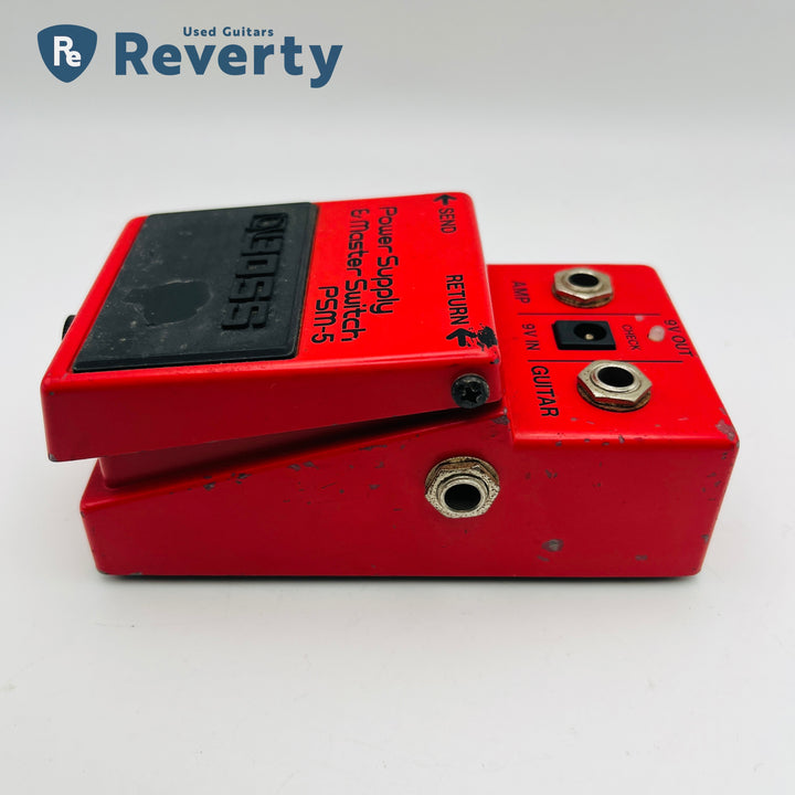 Boss PSM-5 Power Supply &amp; Master Switch Guitar Effect Pedal Used