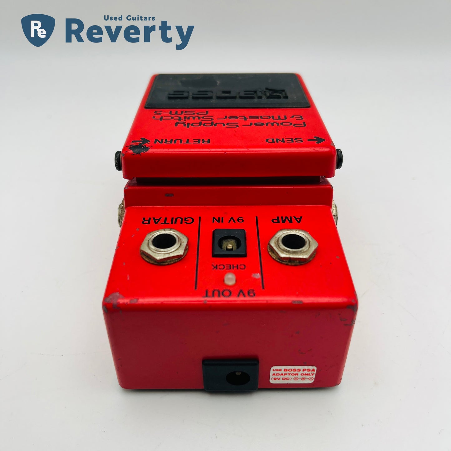 Boss PSM-5 Power Supply & Master Switch Guitar Effect Pedal Used