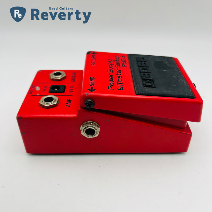 Boss PSM-5 Power Supply &amp; Master Switch Guitar Effect Pedal Used