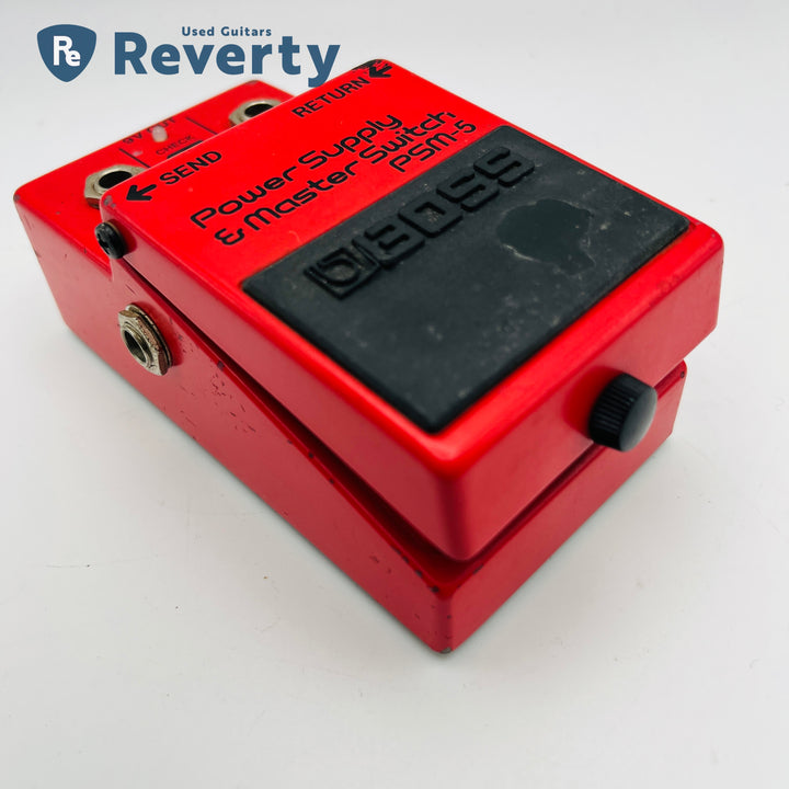 Boss PSM-5 Power Supply &amp; Master Switch Guitar Effect Pedal Used