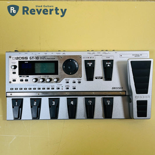 Boss GT-10 Guitar Multi-Effects Floor Processor Pedal Board Used