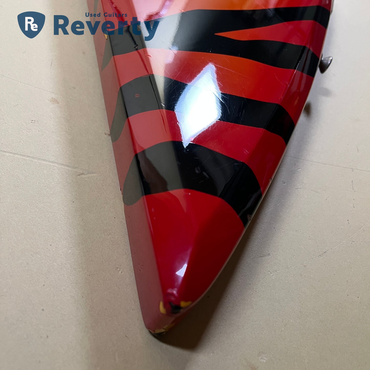 Aria Pro Ⅱ ZZ Deluxe Orange Zebra Explorer 1984 Made in Japan